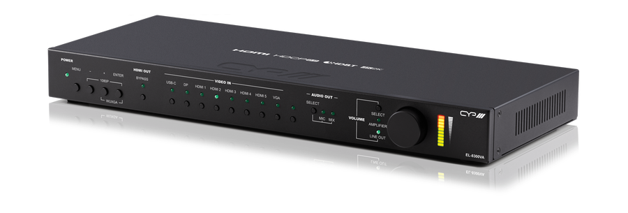 CYP Europe Schalter/ Scaler/ AMP USB-C, HDMI, DP,VGA auf HDBaseT, HDMI EL-8300VA
